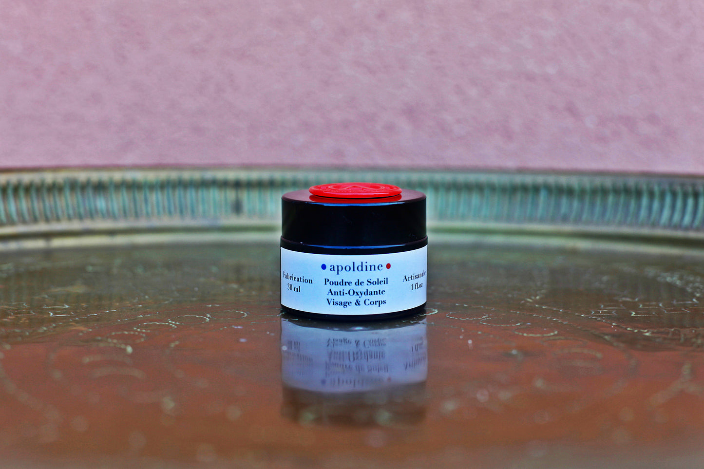 Poudre intense au coquelicot Visage et Corps