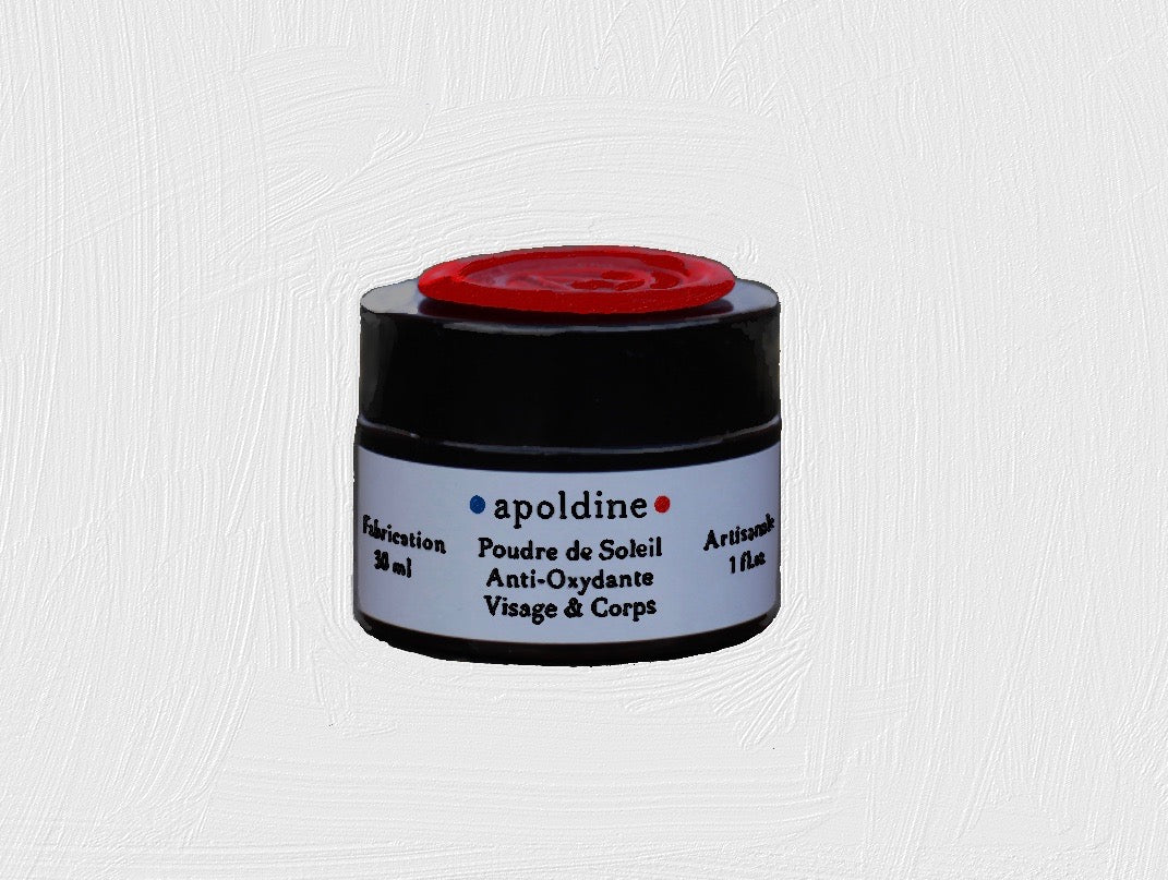 Poudre intense au coquelicot Visage et Corps